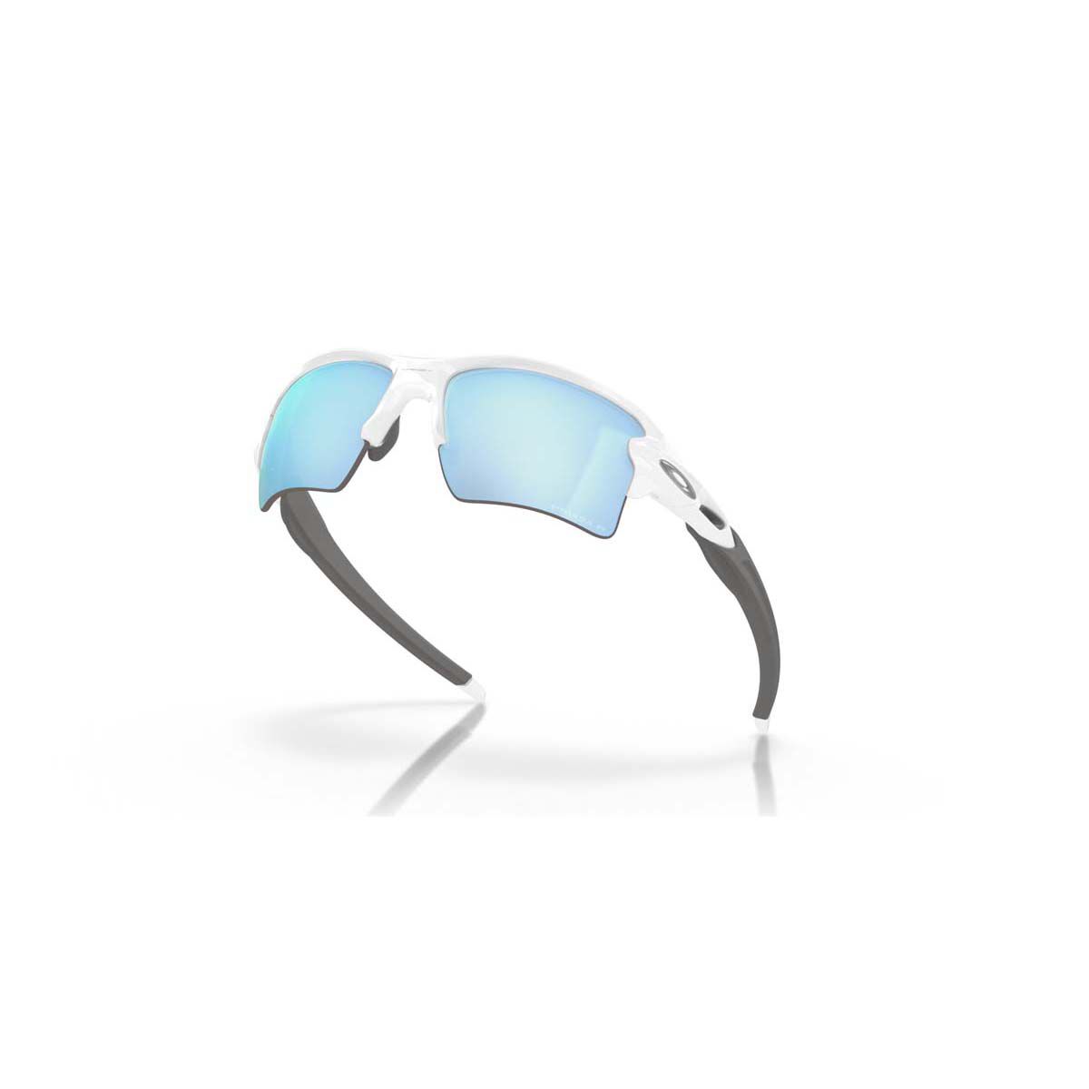 Oakley Flak 2.0 Men's XL Polarised Sunglasses White with Prizm Blue Lens, , bcf_hi-res