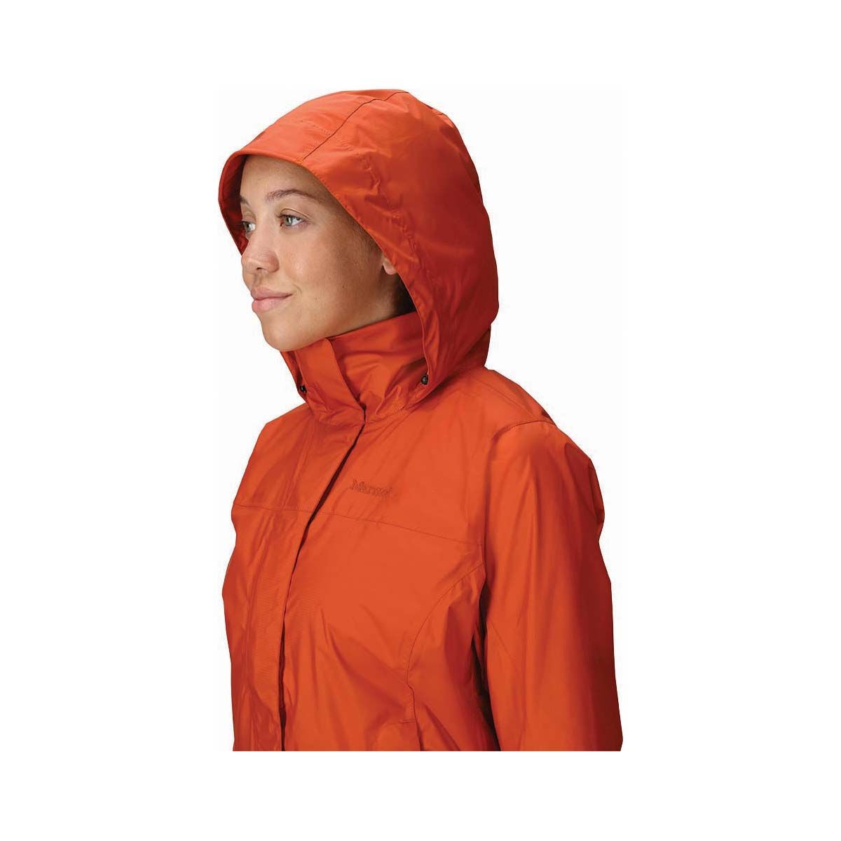 Marmot Women&rsquo;s Waterproof PreCip Eco Jacket, Red, bcf_hi-res