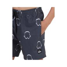 Quiksilver Youth Tooth Pick Boardies, Black, bcf_hi-res