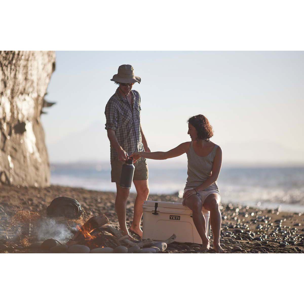 YETI&reg; Tundra&reg; 45 Hard Cooler White, White, bcf_hi-res