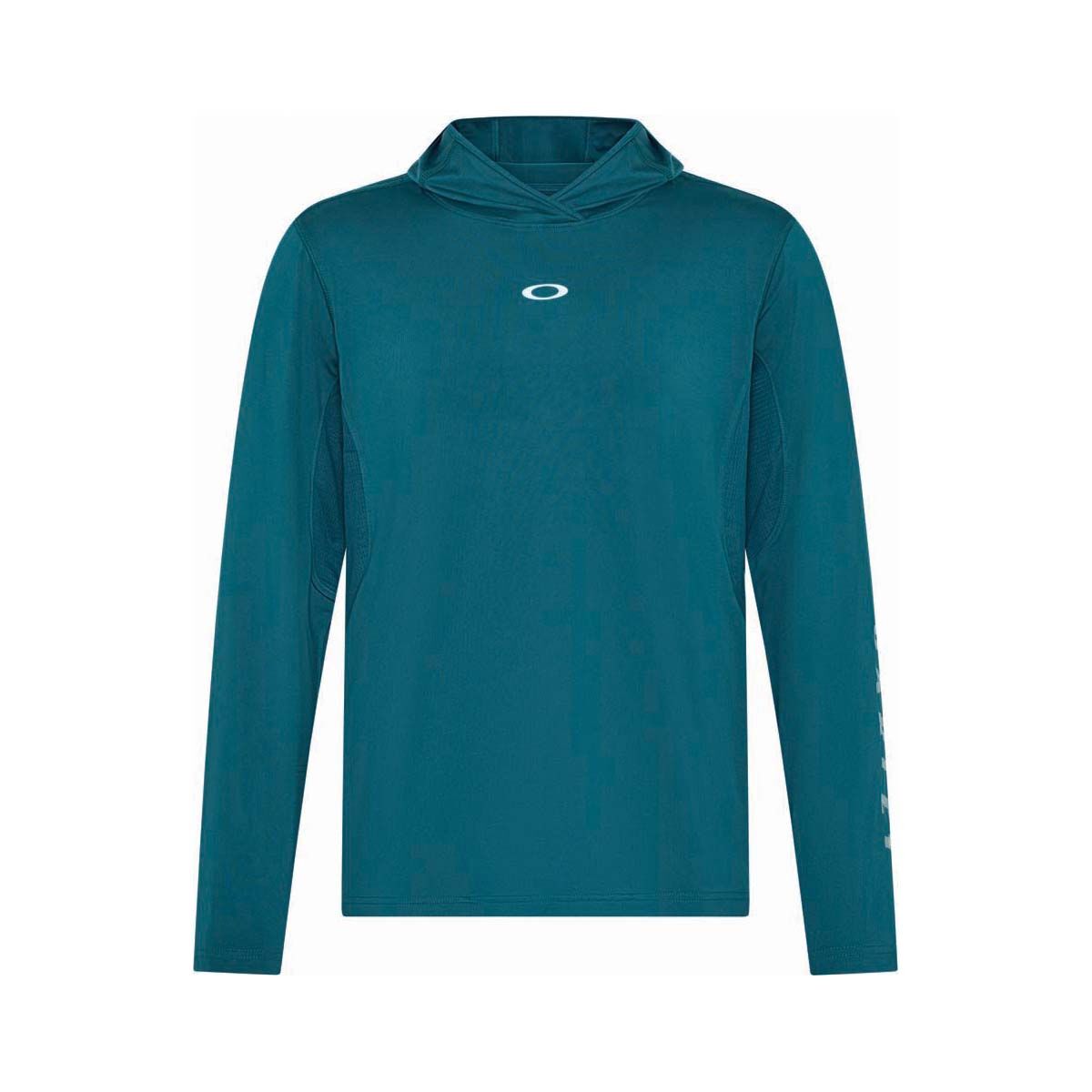 Oakley Men&rsquo;s Elements Long Sleeve Hooded Fishing Shirt, Balsam Green, bcf_hi-res