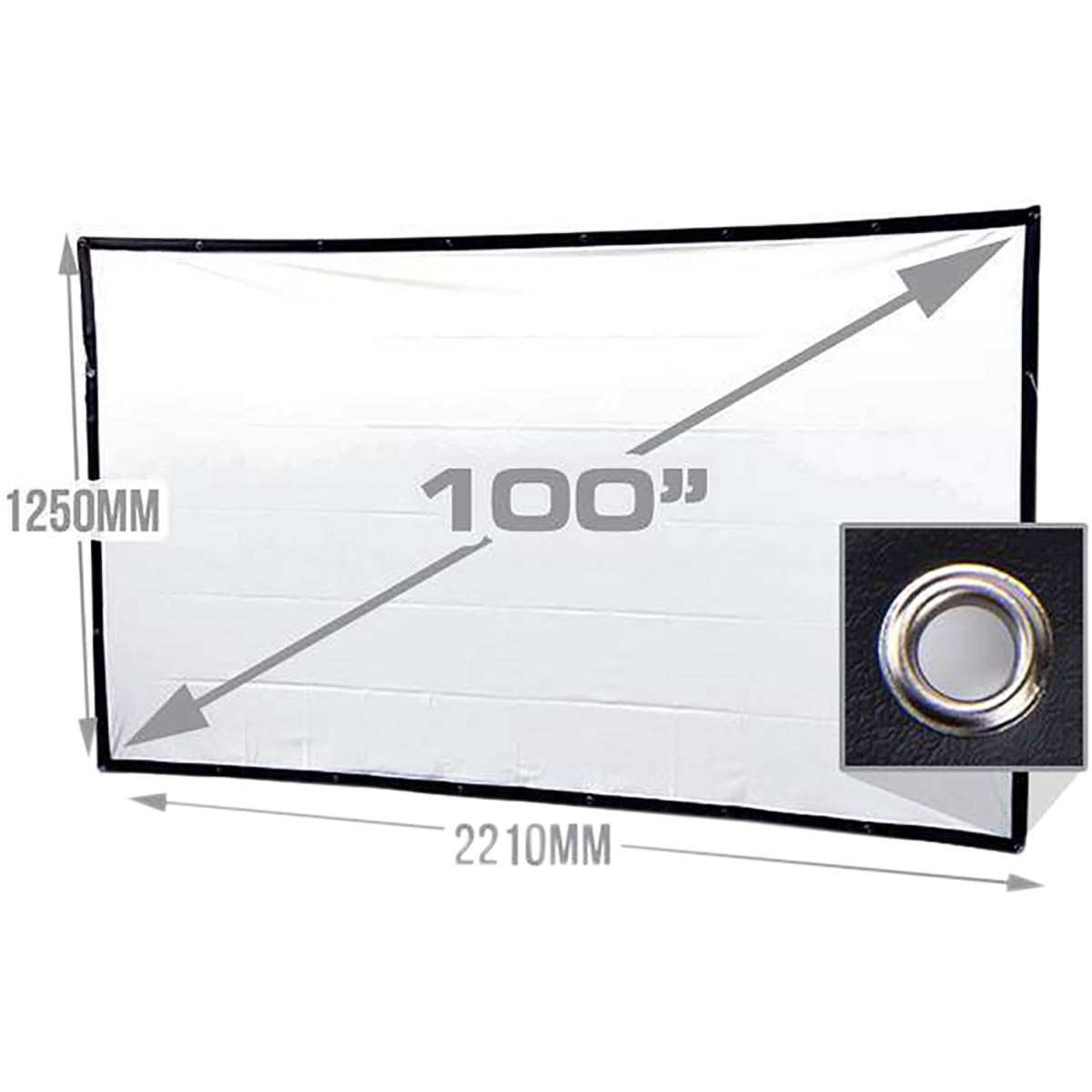KickAss 100 Inch Projector Screen, , bcf_hi-res