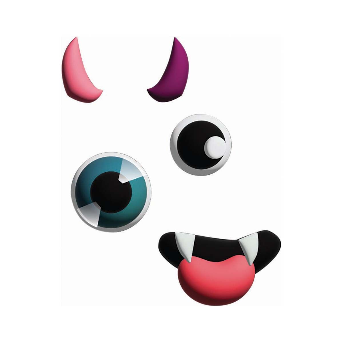 Crocs Jibbitz&trade; Build Your Own Monster 5 Pack, , bcf_hi-res