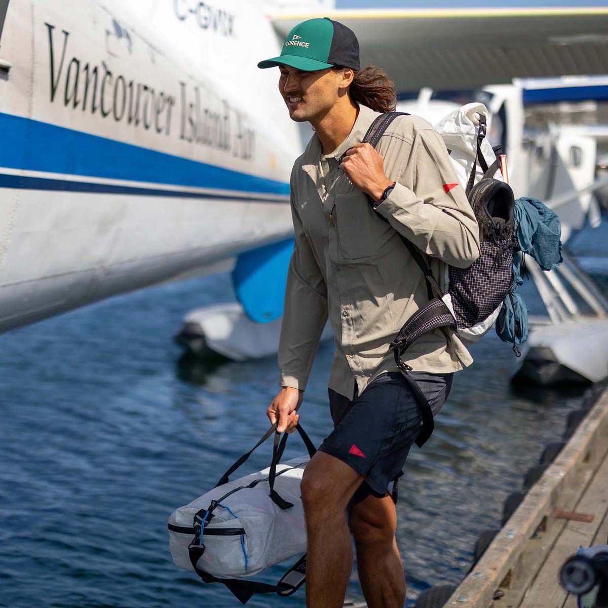 Florence Men's Airtex Expedition Long Sleeve Shirt Vintage Khaki XL, Vintage Khaki, bcf_hi-res