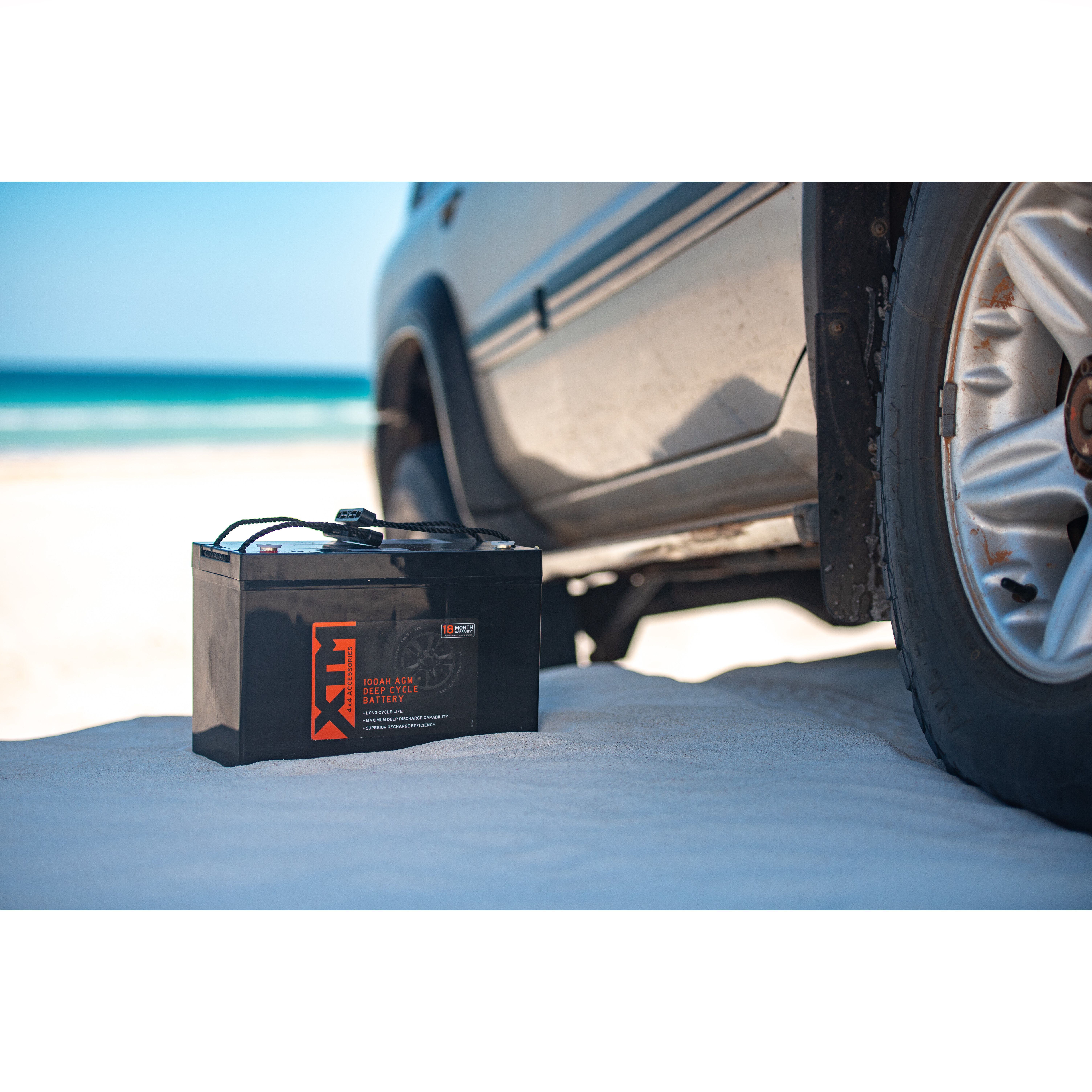 XTM Deep Cycle AGM Battery DC12-100AGM, , bcf_hi-res