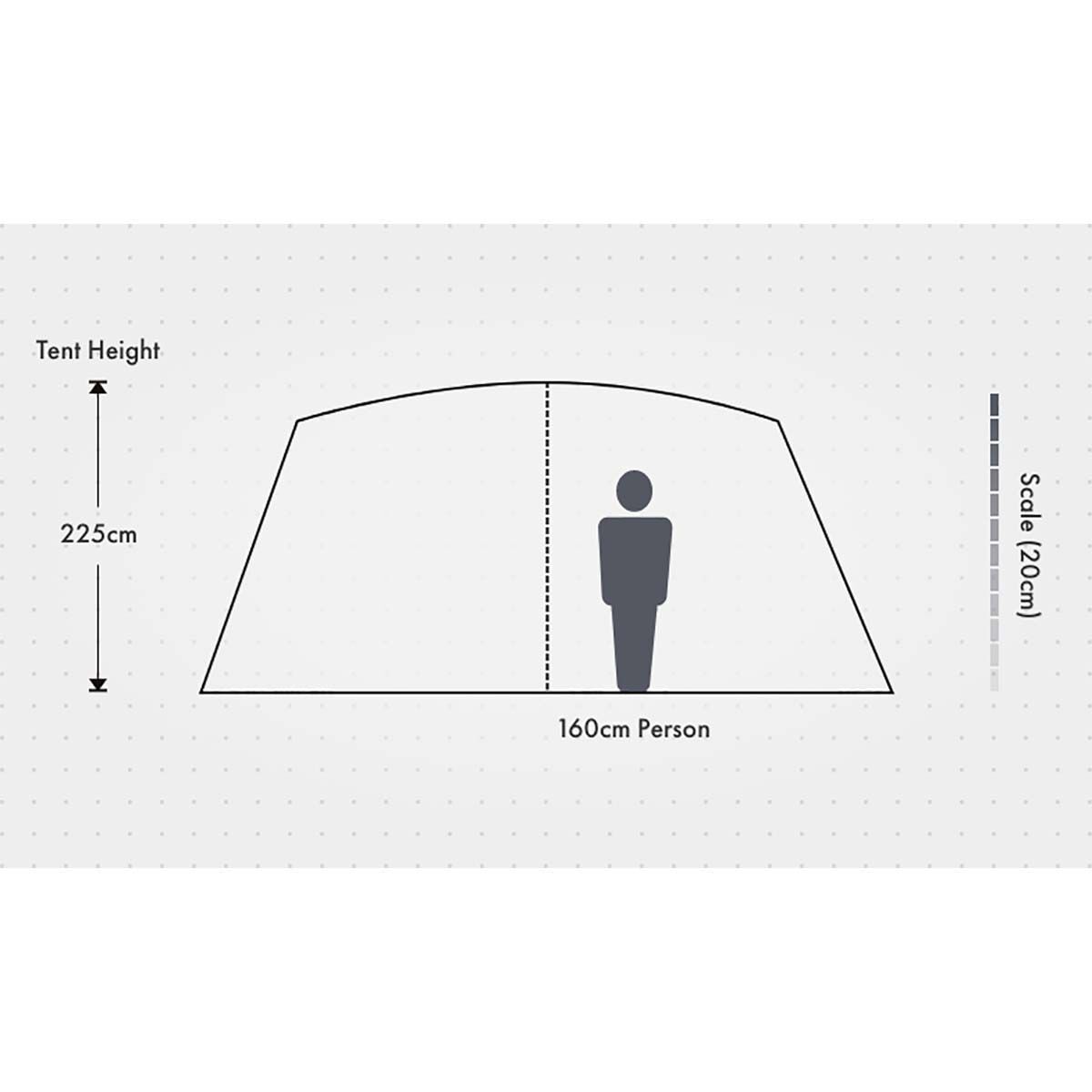 Wanderer Manor Dome Tent 12 Person BCF