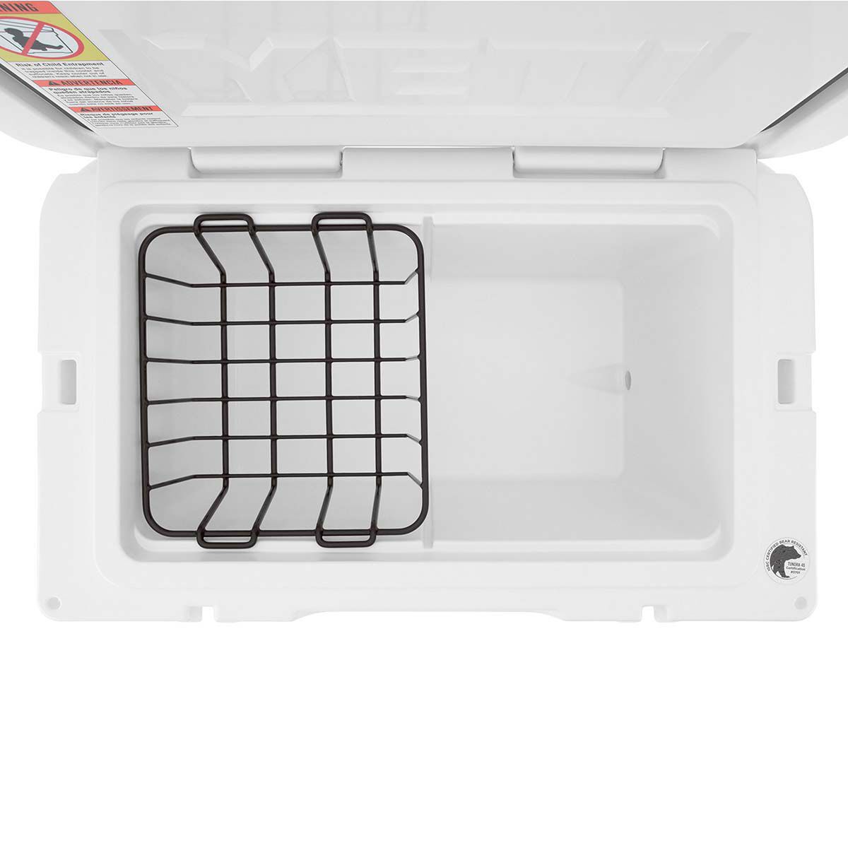 YETI&reg; Tundra&reg; 45 Hard Cooler White, White, bcf_hi-res