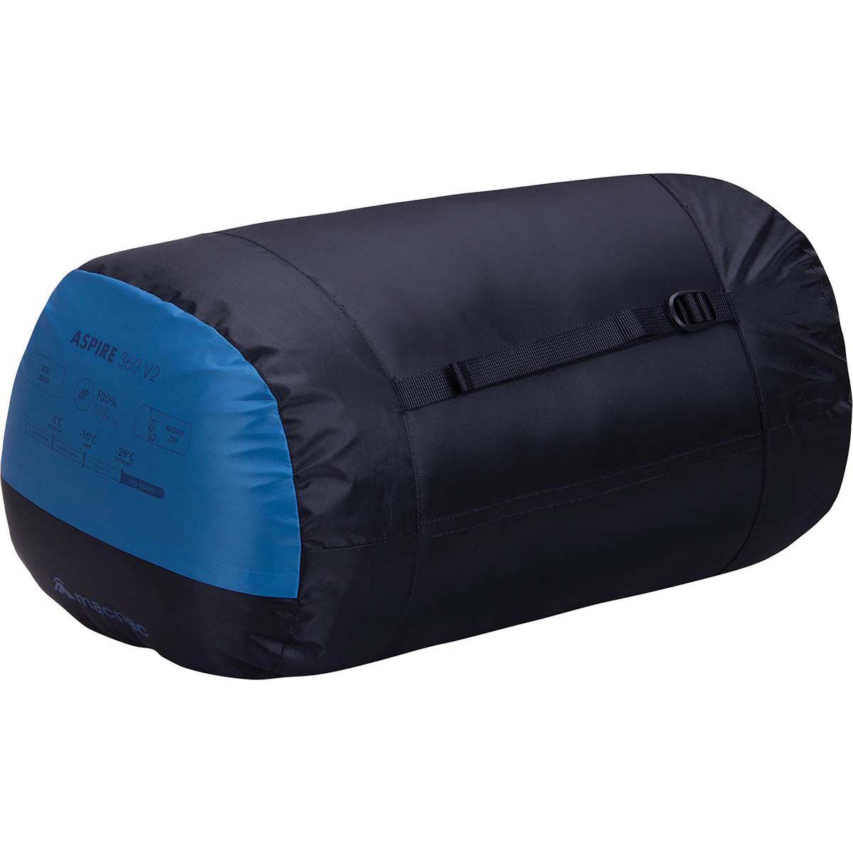 Macpac Women&rsquo;s Aspire 360 -3&deg;C Sleeping Bag Poseidon, Poseidon, bcf_hi-res