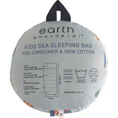 earth by Wanderer® Kids Sea Cotton 5.2°C Sleeping Bag, , bcf_hi-res