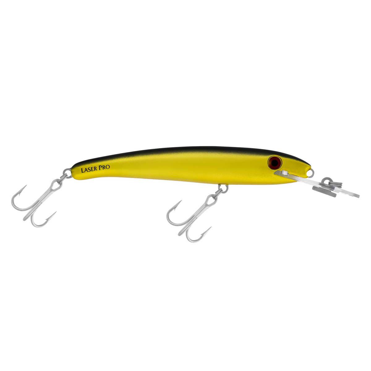 Halco Laser Pro Standard Hard Body Lure 120mm Gold Black, Gold Black, bcf_hi-res