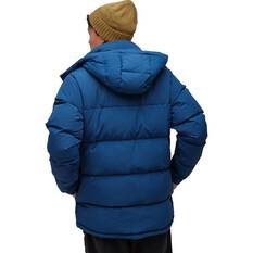 macpac Mens Heritage Hooded Down Jacket Blue M, Blue, bcf_hi-res
