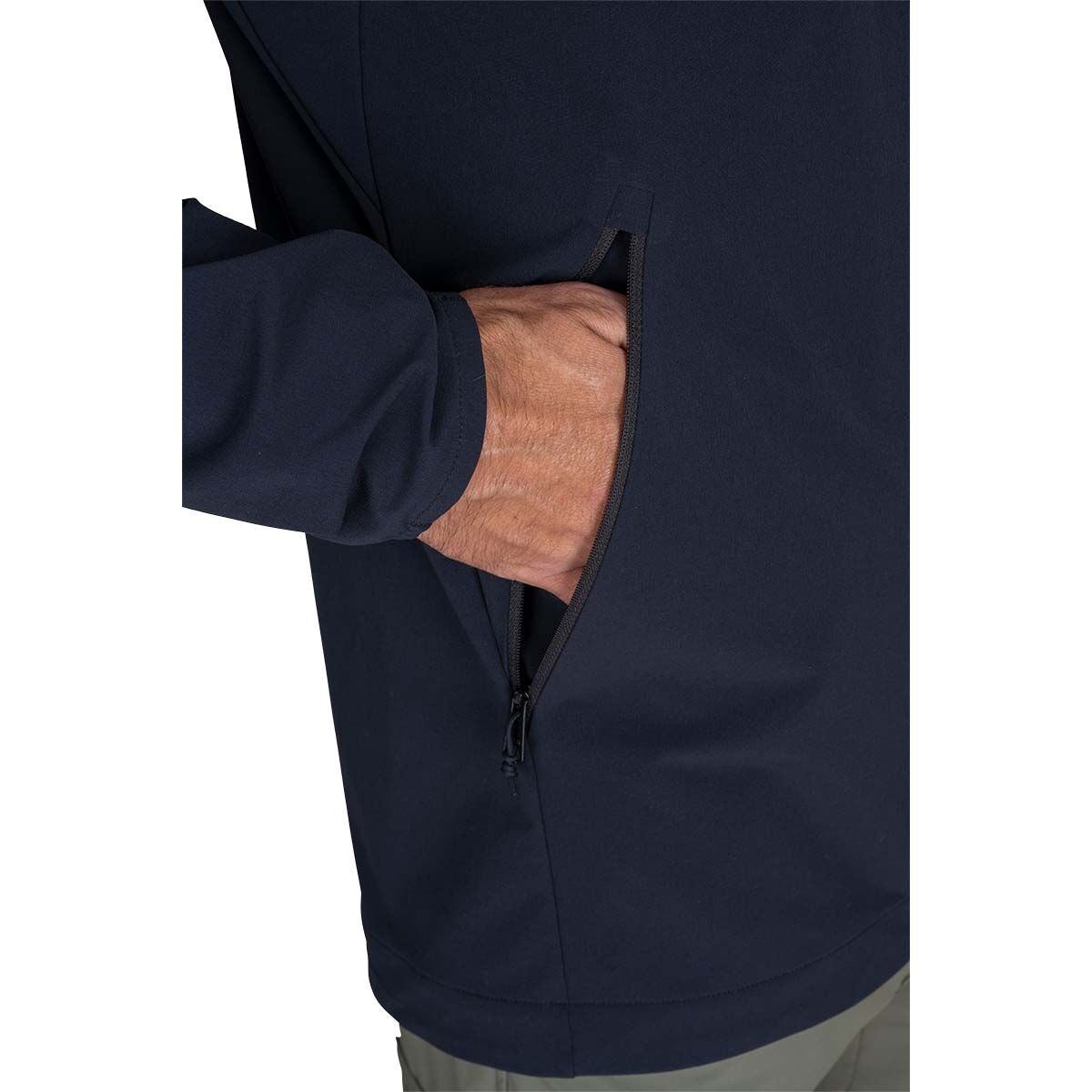 Macpac Men's Sefton Hooded Jacket, Black, bcf_hi-res