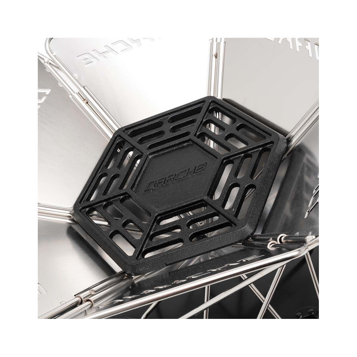 Darche Hexagonal Fire Pit BBQ, , bcf_hi-res