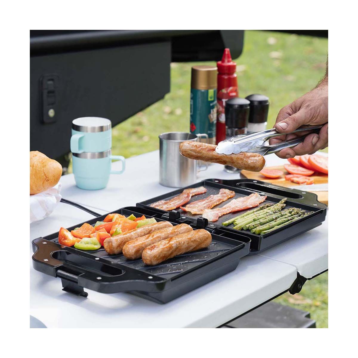 HardKorr 12V Sandwich Press & Grill, , bcf_hi-res