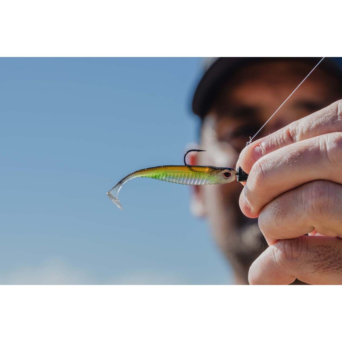 Nomad Live Ops Spectre Minnow Soft Plastic Lure 2.5in Silver Shad, Silver Shad, bcf_hi-res