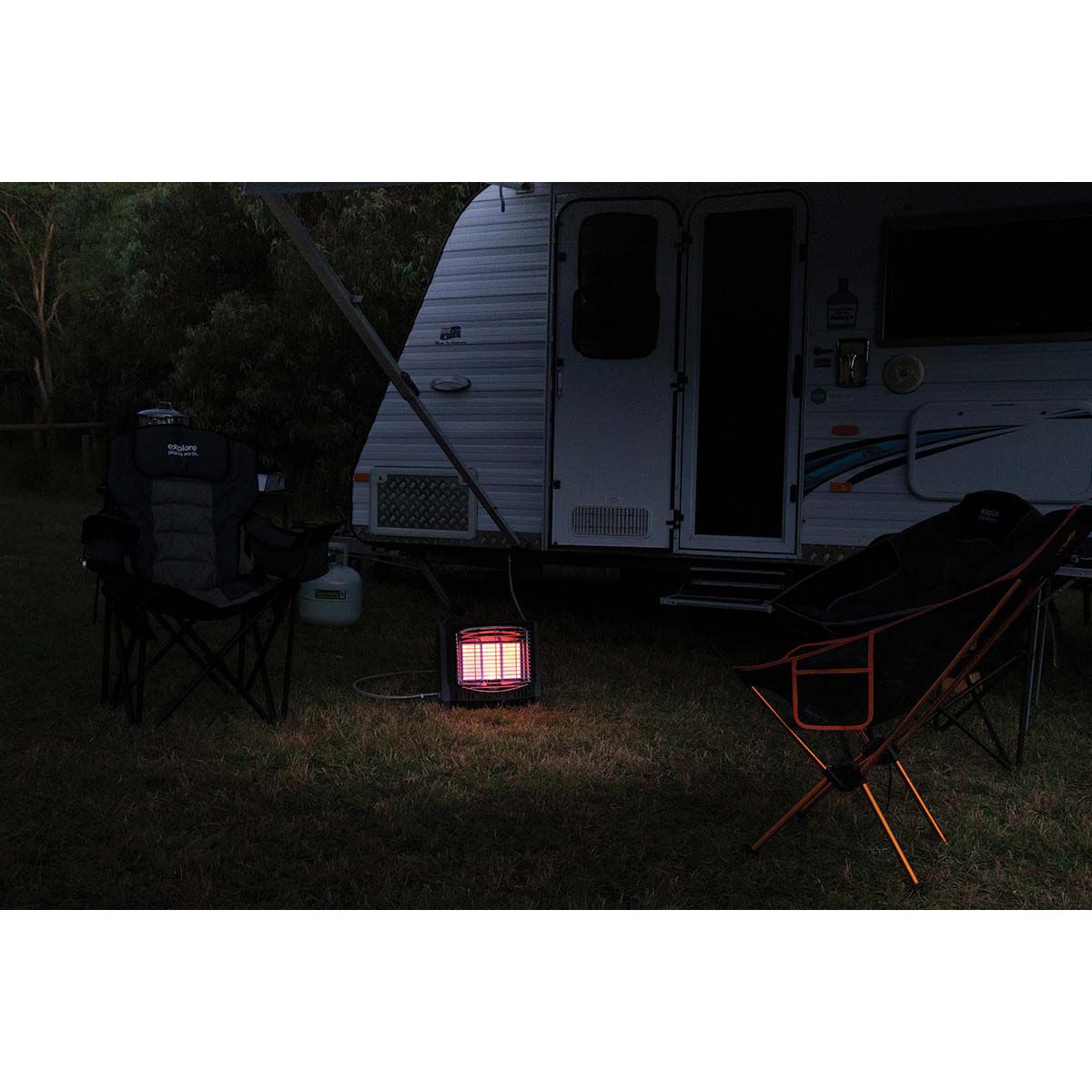 Gasmate Portable Outdoor Camping Heater BCF