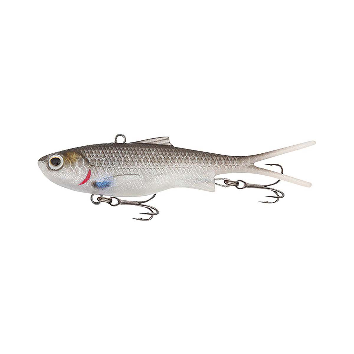 Samaki Vibelicious Fork Tail Soft Vibe Lure 70mm 10g Mullet, Mullet, bcf_hi-res