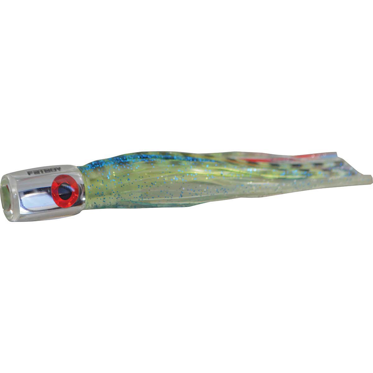 FatBoy Mini Maverick Skirted Lure 5in Lumo Squid, Lumo Squid, bcf_hi-res