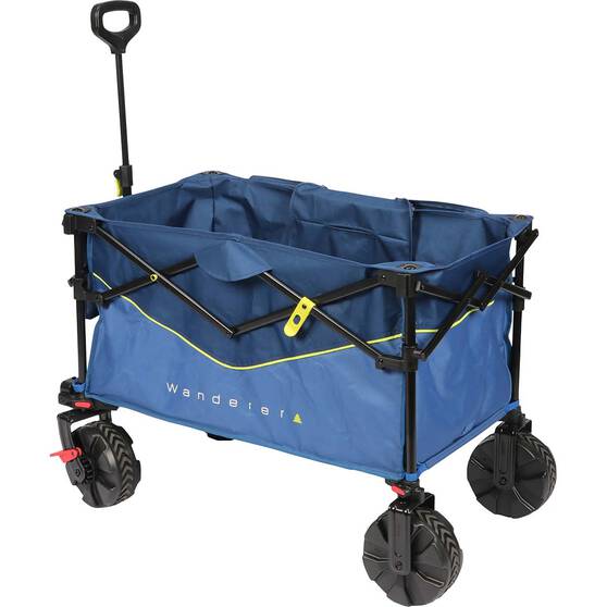 Wanderer Noosa Premium Quad Fold Beach Cart, , bcf_hi-res