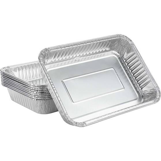 BCF Small Foil Trays - 10 Pack, , bcf_hi-res