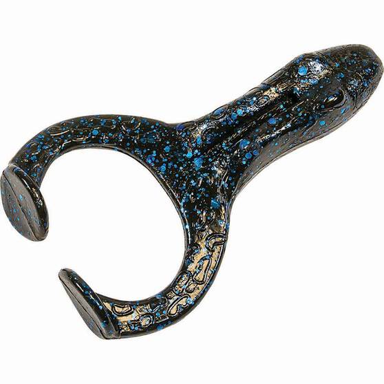 ZMan Finesse FrogZ Soft Plastic Lure 2.75in 4 Pack Blue Black, Blue Black, bcf_hi-res