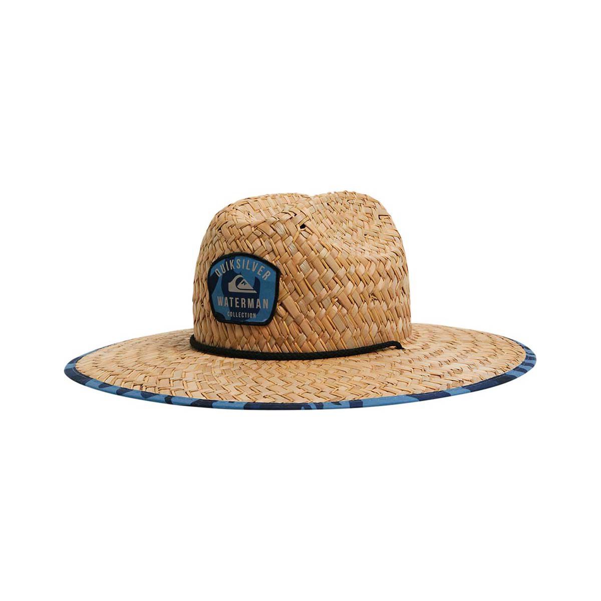 Quiksilver Men’s Straw Outsider Hat Navy Blazer S/M BCF