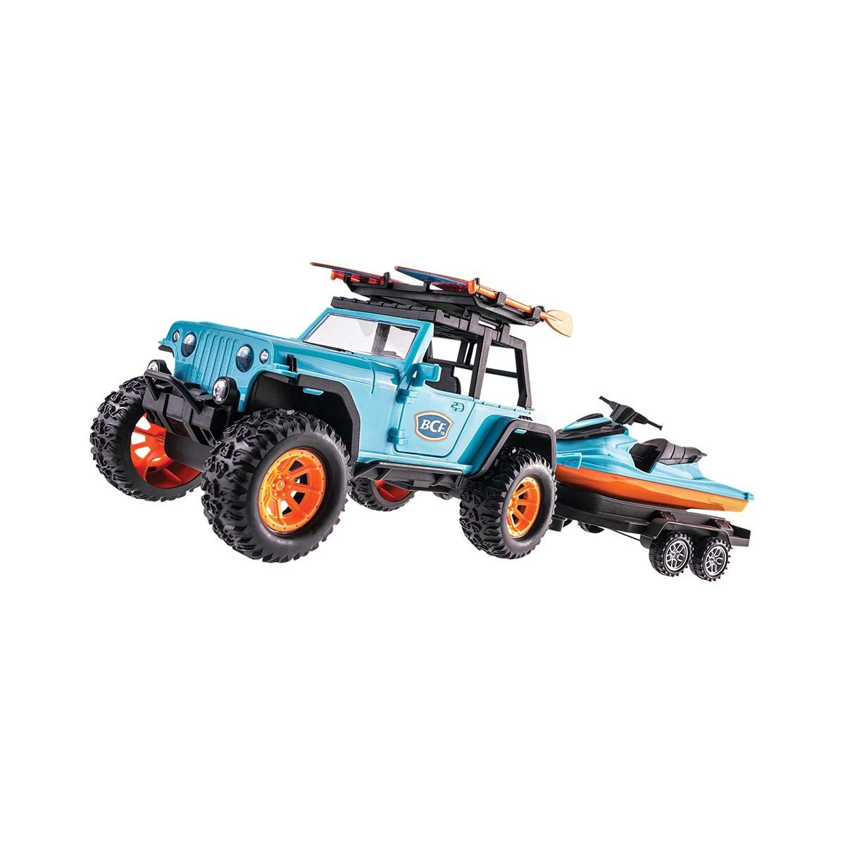 BCF Weekender 4WD Car And Jetski Playset, , bcf_hi-res