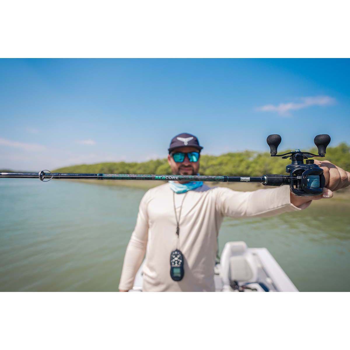 Nomad Seacore Baitcaster Rod 6ft 6in 10-17lb, , bcf_hi-res