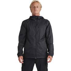 Quiksilver Men’s Waterwind Waterproof Jacket, Black, bcf_hi-res