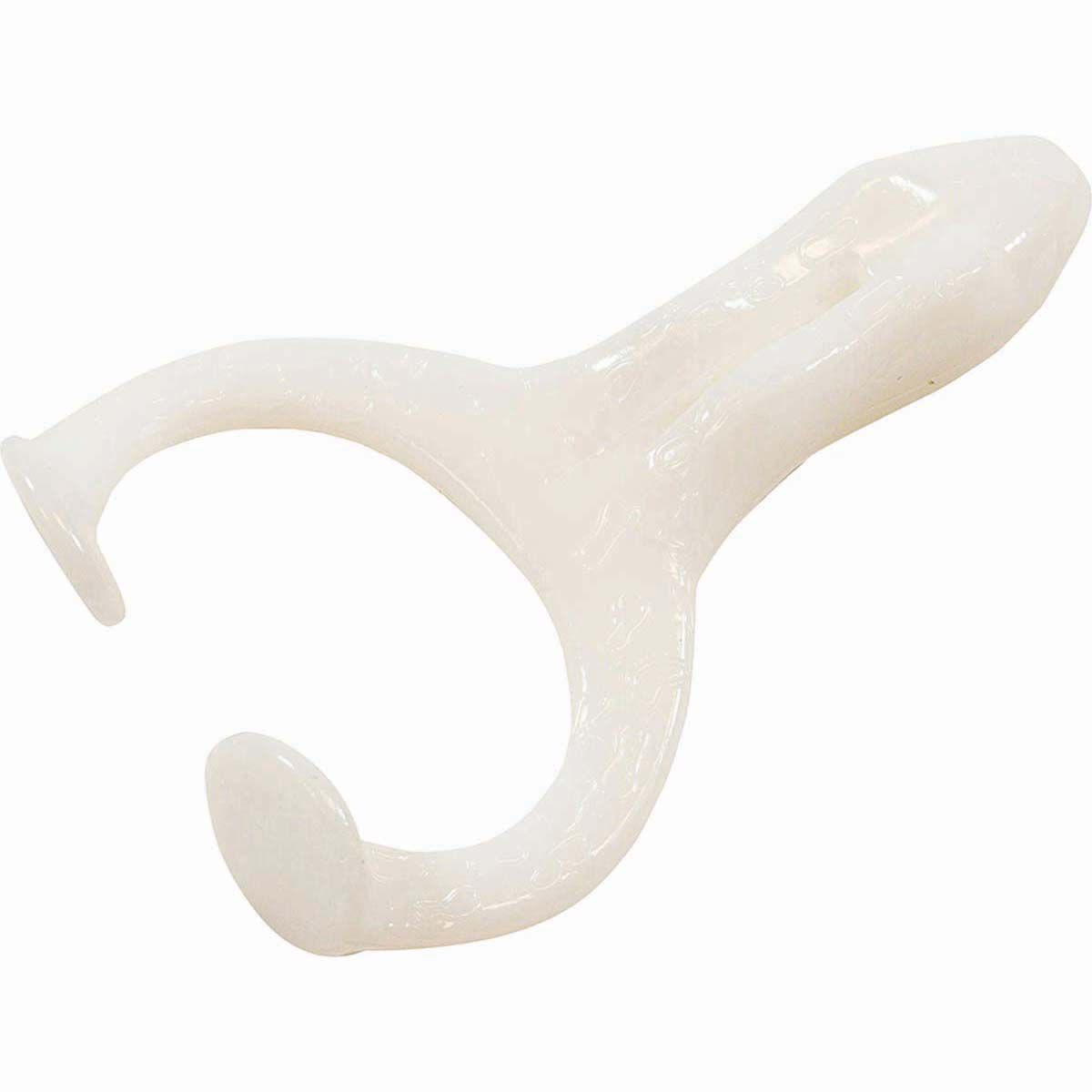 ZMan Finesse FrogZ Soft Plastic Lure 2.75in White, White, bcf_hi-res