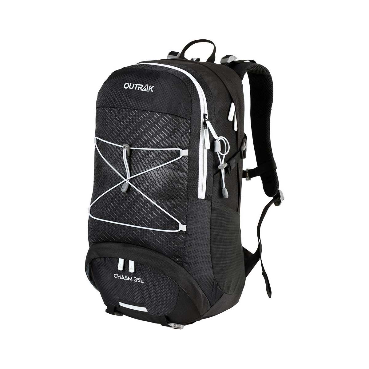 OUTRAK Chasm Backpack 35L Black, Black, bcf_hi-res