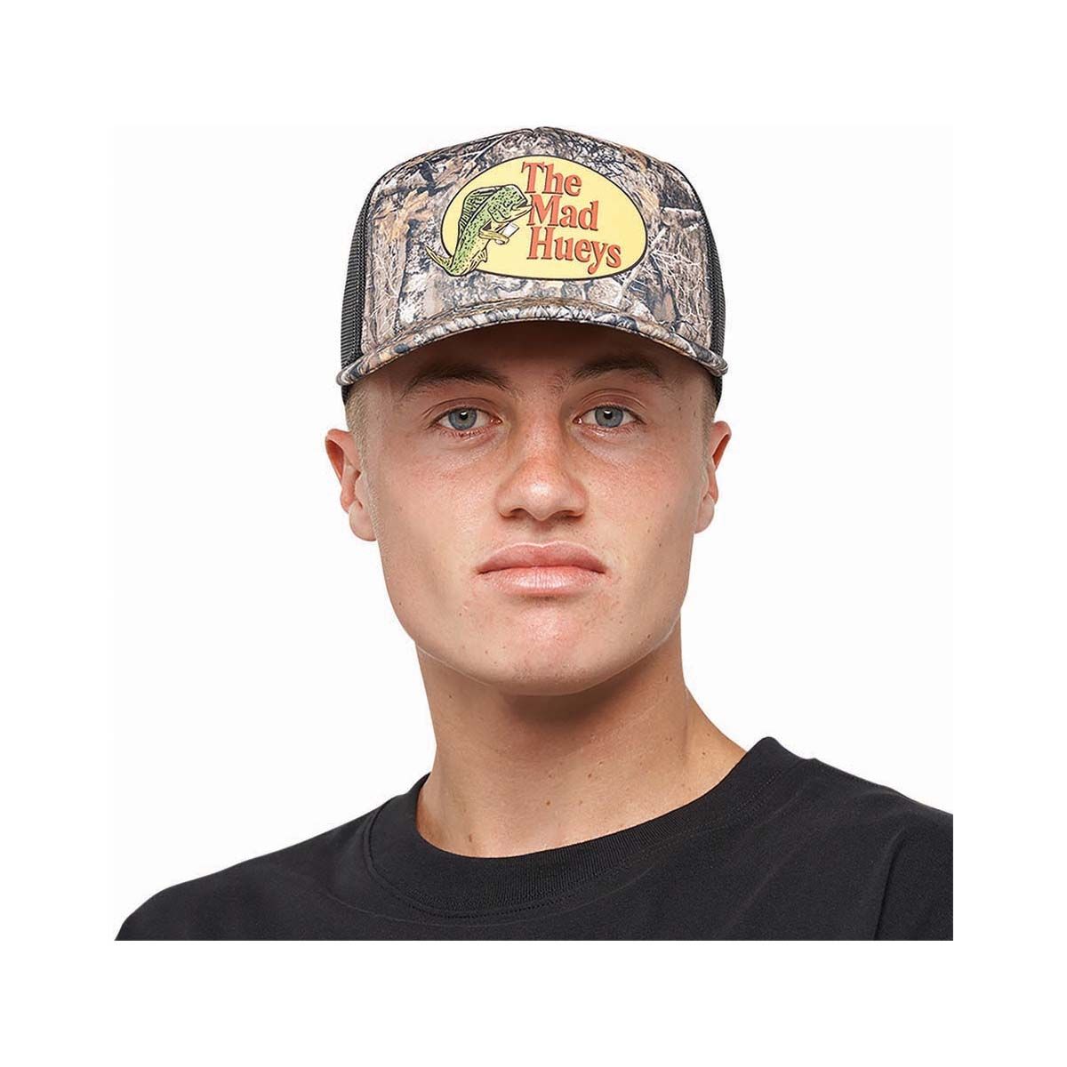 The Mad Hueys Men&rsquo;s Pro Foam Trucker Cap Wood, Wood, bcf_hi-res