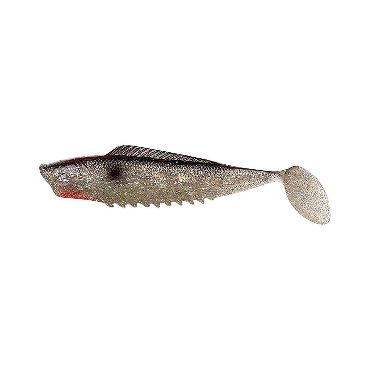 Squidgies Fish Soft Plastic Lure 100mm Silver Fox BCF