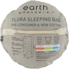 earth by Wanderer® Flora Cotton 5.2°C Sleeping Bag, , bcf_hi-res