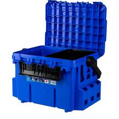 Meiho Bucket Mouth 7000 Tackle Box Blue, , bcf_hi-res