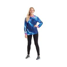 BCF Women's Jellyfish Sublimated Polo, Blue, bcf_hi-res