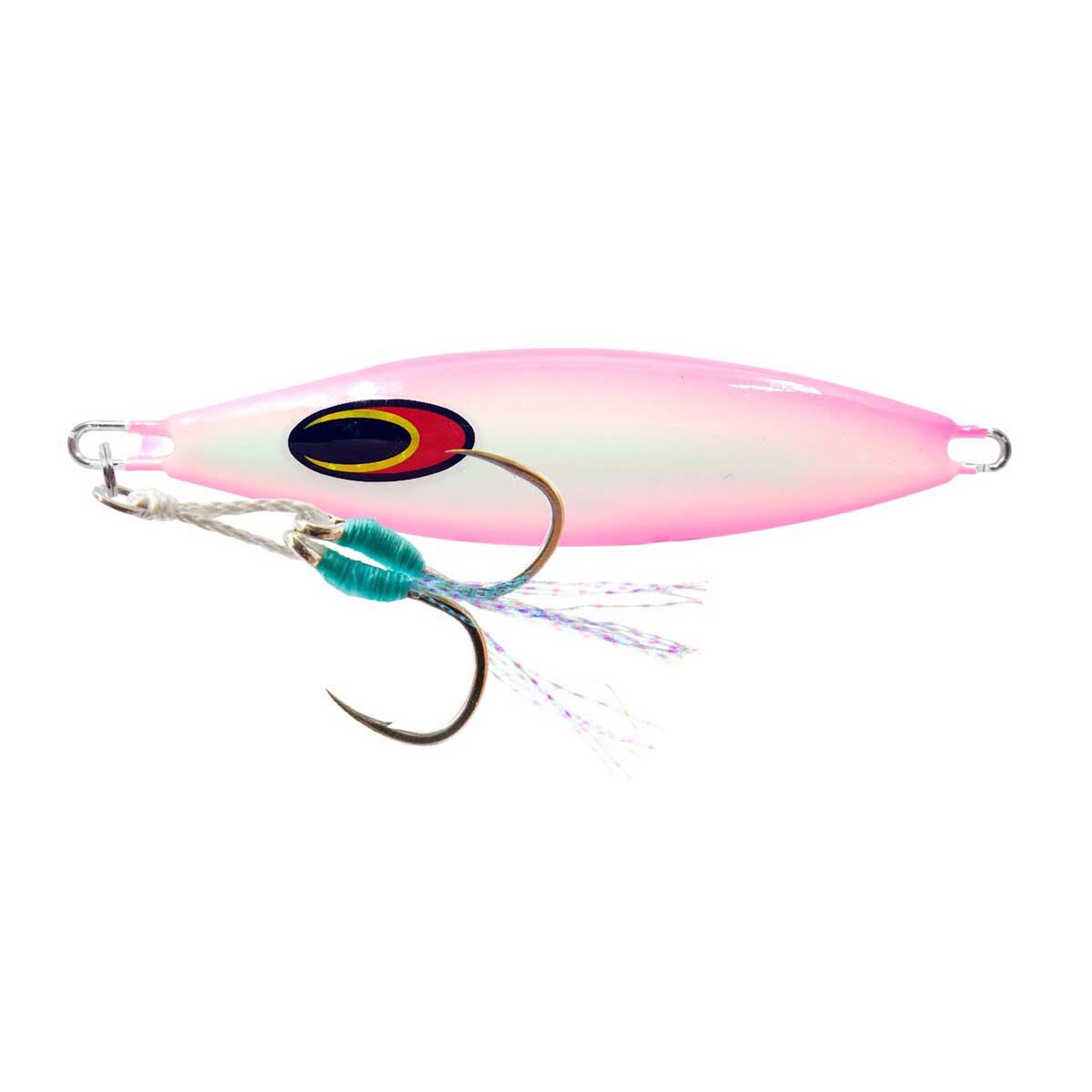 Nomad Buffalo Jig Lure 40g Full Glow Pink, Full Glow Pink, bcf_hi-res