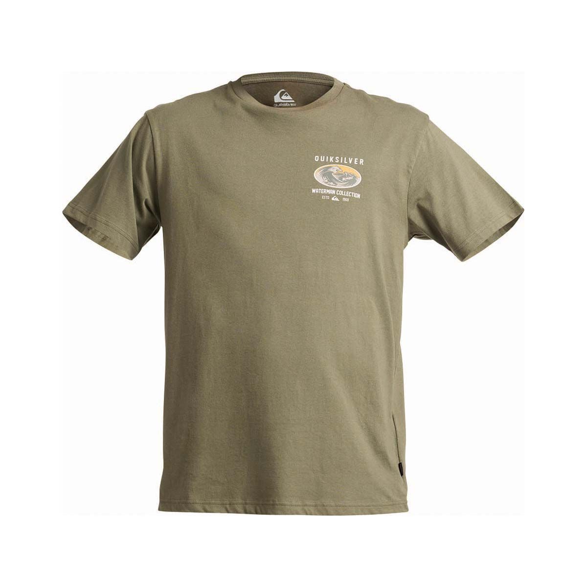 Quiksilver Men&rsquo;s High Seas Short Sleeve Tee Olive S, Olive, bcf_hi-res