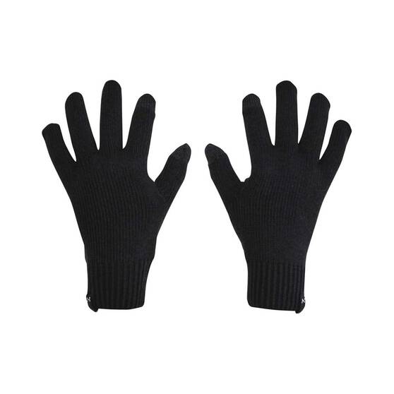 Under Armour Women's Around Town Gloves, Black / Grey Wolf, bcf_hi-res
