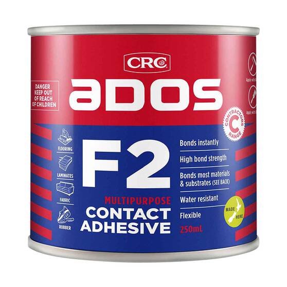 ADOS F2 Multipurpose Contact Adhesive 250ml, , bcf_hi-res