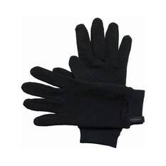Macpac Merino Liner Gloves Black M, Black, bcf_hi-res