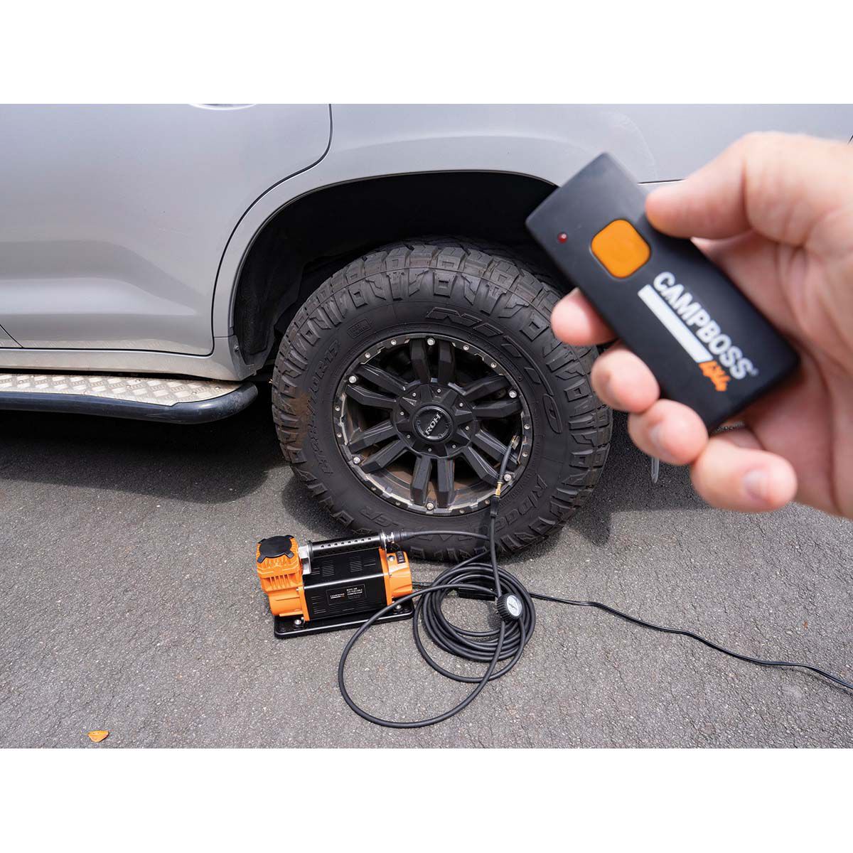 CampBoss® Boss Air 12V Air Compressor BCF