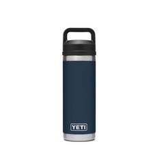 YETI® Rambler® 18 oz (532ml) Bottle with Chug Cap Navy, Navy, bcf_hi-res