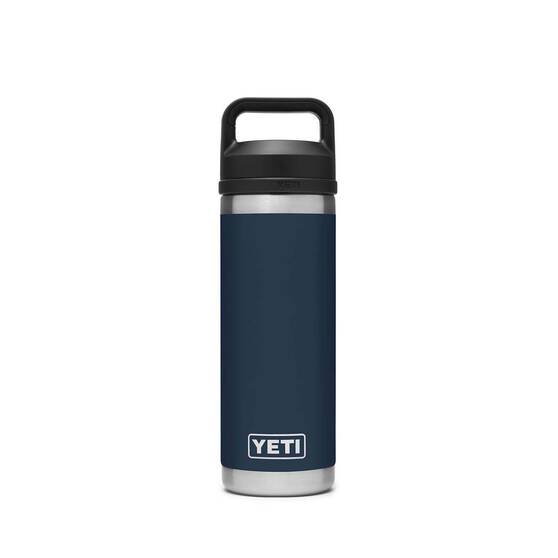 YETI® Rambler® 18 oz (532ml) Bottle with Chug Cap Navy, Navy, bcf_hi-res
