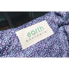 earth by Wanderer® REPREVE® Recycled Fabric Half Moon Chair 120kg, , bcf_hi-res