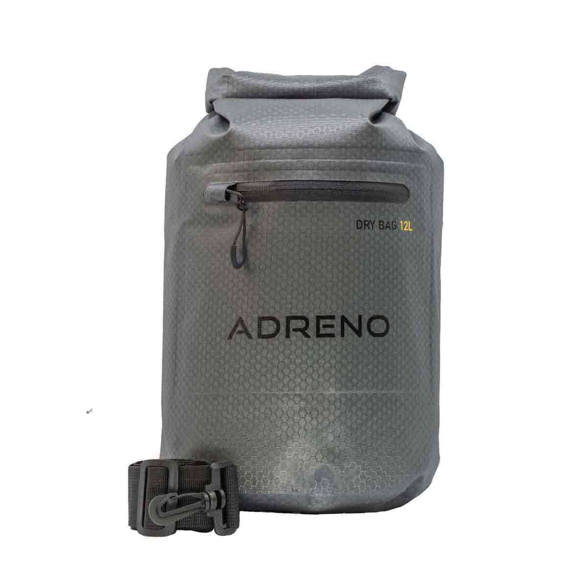 Adreno Dry Bag Grey 12L, Grey, bcf_hi-res