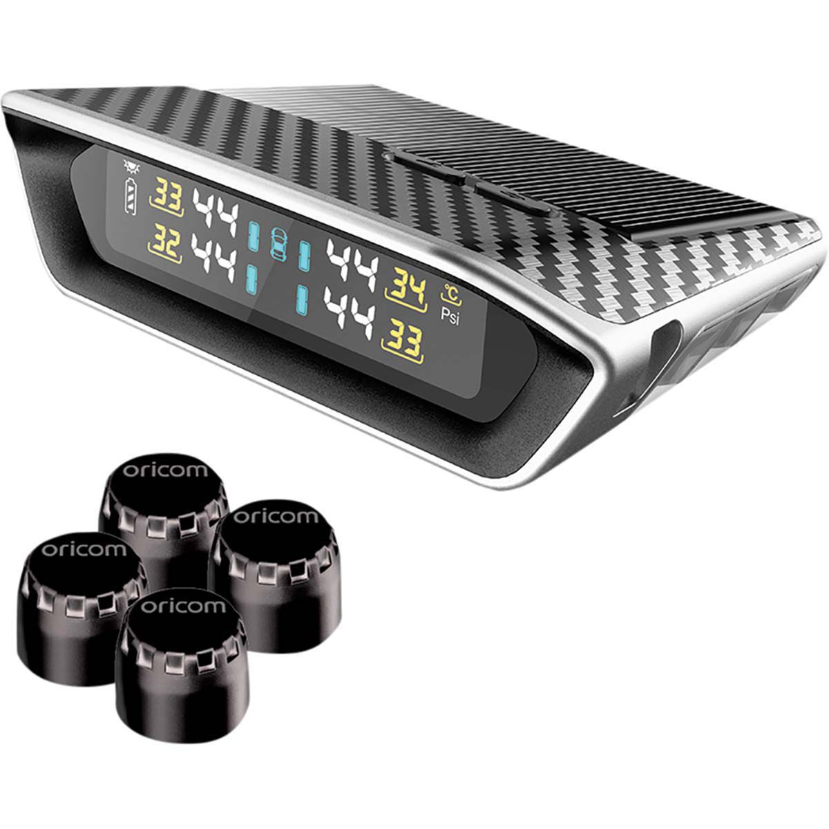 Oricom 4 Sensor Tyre Pressure Monitoring System, , bcf_hi-res