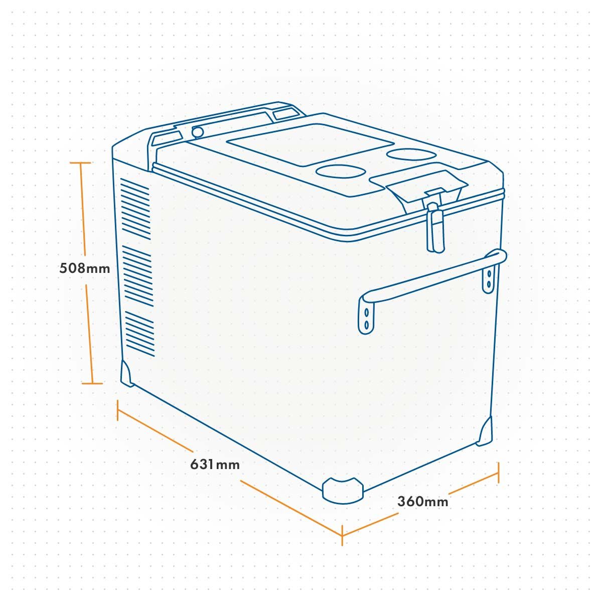 Engel MT-V45J Fridge Freezer 40L, , bcf_hi-res