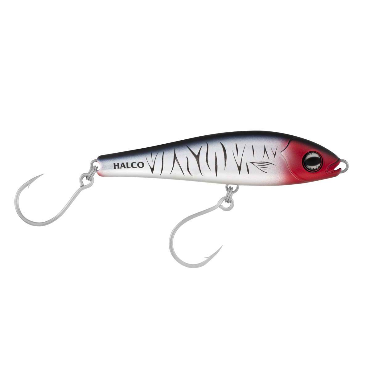 Halco Slidog Sinking Stickbait Lure 150mm Chrome Tiger, Chrome Tiger, bcf_hi-res