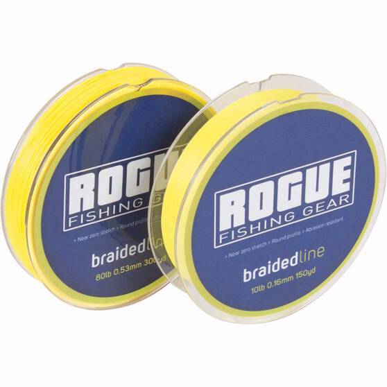 Rogue Braid Line 150yds Yellow, , bcf_hi-res